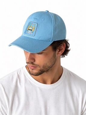 Manchester City FC Blue Adjustable Hat Soccer Cap
MCFC